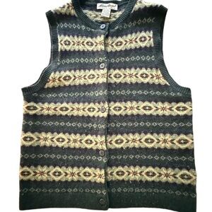 Vintage Eddie Bauer Wool Vest